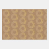 Maskulinisches Flugzeug des Vintagen Krieges Geschenkpapier Set (Vorderseite 3)