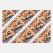 Maskulinisches Flugzeug des Vintagen Krieges Geschenkpapier Set (Vorderseite)