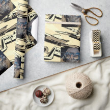 Maskulinstische Illustrierte Flugzeug Personalisie