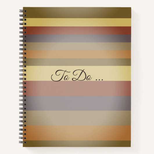 Maskulinstische Notizbuch (Vorderseite)