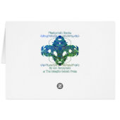 Maskyrinth: Green Man Card (Rückseite Horizontal)