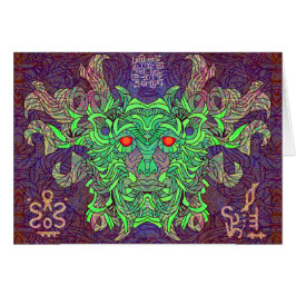 Maskyrinth: Green Man Card