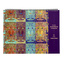 Maskyrinth-Kalender von Lin Tarczynski für 2026