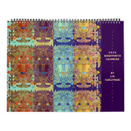 Maskyrinth-Kalender von Lin Tarczynski für 2026 Kalender