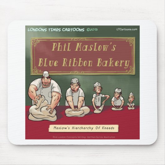 Maslows Bakers Heirchachy Mousepad (Vorne)
