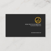 Maslows Theorie-Dreieck CEO-Vorsitzender Visitenkarte (Rückseite)