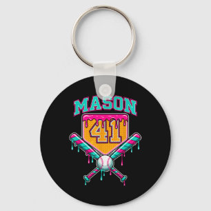 Mason 41 Meme Eiscreme-Tropf Bysebyll Geburtstag C Schlüsselanhänger