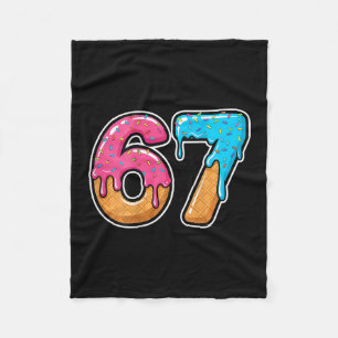Mason 67 Eis-Drip-Meme Six Seven Lustig (auf C Fleecedecke