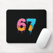 Mason 67 Eis-Drip-Meme Six Seven Mousepad (Mit Mouse)
