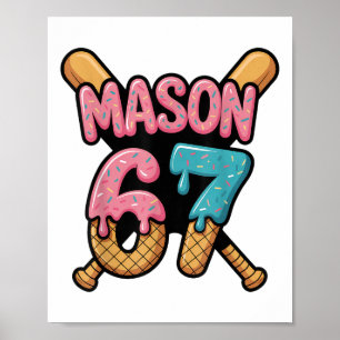 Mason 67 Eis Drip Verkauf Poster