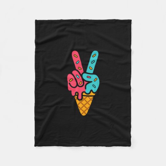 Mason 67 Eiscreme Halloween Lustig Six Seven Meme  Fleecedecke (Vorderseite)