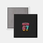 Mason 67 Eiscreme Meme Lustig Sechs Sieben (auf Ck Magnet (Vorderseite/Rückseite)
