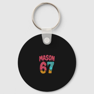 Mason 67 Eiscreme Meme Lustig Sechs Sieben (auf Ck Schlüsselanhänger