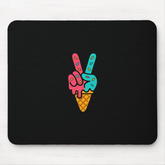 Mason 67 Eiscreme Meme Lustig Sechs Sieben Männer Mousepad (Vorne)