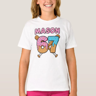 Mason 67 Eiscreme Meme Lustig Six Seven mason eisc T-Shirt