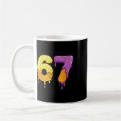 Mason 67 Ice Cream Drip Meme Six Seven Funny  Kaffeetasse (Links)