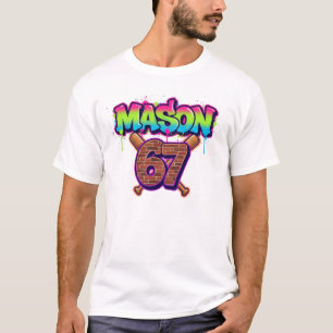 Mason 67 Ice Cream Meme Funny Six Sieben T-Shirt