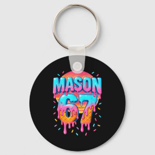 Mason 67 Kostüm Eiscreme Baseball Drip 6 7 Meme  Schlüsselanhänger