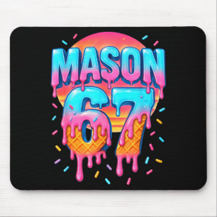Mason 67 Kostüm Eiscreme Baseball Tropf 6 7 Meme  Mousepad