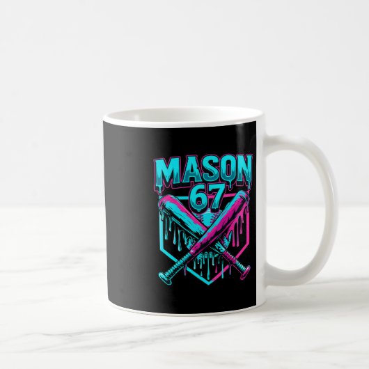 Mason 67 Lustige Eis-Drip-Sell-Meme-Grafiken  Kaffeetasse (Rechts)