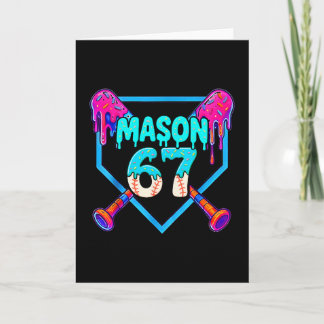 Mason 67 Lustige Eisdrip-Sell-Meme-Design  Karte