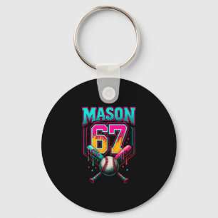 Mason 67 Lustiger Eiscreme-Tropfen Bysebyll Eiscre Schlüsselanhänger