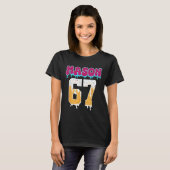 Mason 67 Lustiges Eis-Drip Baseball Eis D T-Shirt (Vorne ganz)
