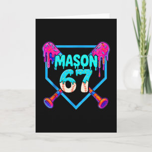 Mason 67 Lustiges Eis-Drip-Sell-Meme-Design  Karte