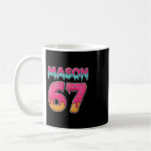 Mason 67 Lustiges Eis Sechs Sieben Meme Männer Fra Kaffeetasse (Links)