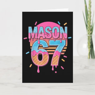 Mason 67 Meme Eis Bysebyll Drip  Karte