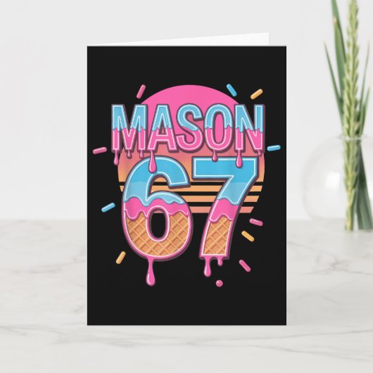 Mason 67 Meme Eis Bysebyll Drip Karte (Vorderseite)