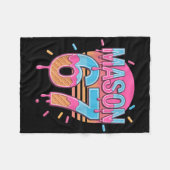 Mason 67 Meme Eiscreme Bysebyll Drip Fleecedecke (Vorderseite (Horizontal))