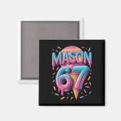Mason 67 Meme Eiscreme Bysebyll Tropf _1 Magnet (Vorderseite/Rückseite)
