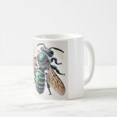 Mason Bee 161024IREF237 - Watercolor Kaffeetasse (VorderseiteRechts)