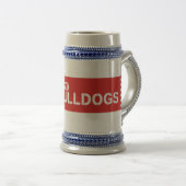 Mason Bulldogs #2 Bierglas (VorderseiteRechts)