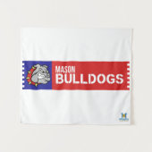 Mason Bulldogs #2 Wandteppich (Vorderseite (Horizontal))