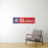 Mason Bulldogs #2 Wandteppich (Beispiel (Horizontal))