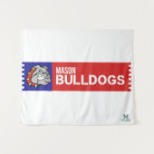 Mason Bulldogs #2 Wandteppich (Vorderseite (Horizontal))
