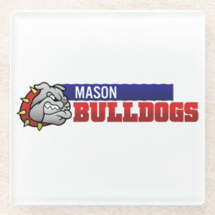 Mason Bulldogs #3 Glasuntersetzer