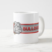 Mason Bulldogs #4 Jumbo-Tasse (Vorderseite Rechts)