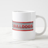 Mason Bulldogs #4 Jumbo-Tasse (Rechts)