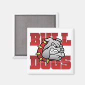 Mason Bulldogs #5 Magnet (Vorderseite/Rückseite)