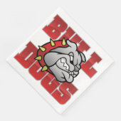 Mason Bulldogs #5 Serviette (Ecke)