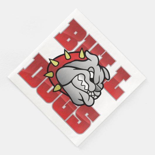 Mason Bulldogs #5 Serviette (Ecke)