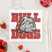 Mason Bulldogs #5 Serviette (Beispiel)