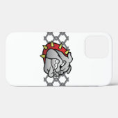 Mason Bulldogs #6 Case-Mate iPhone Hülle (Rückseite (Horizontal))