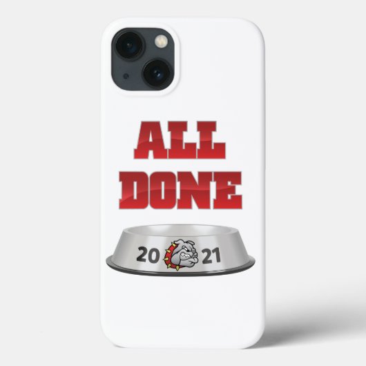 Mason Bulldogs #7 Case-Mate iPhone Hülle (Rückseite)
