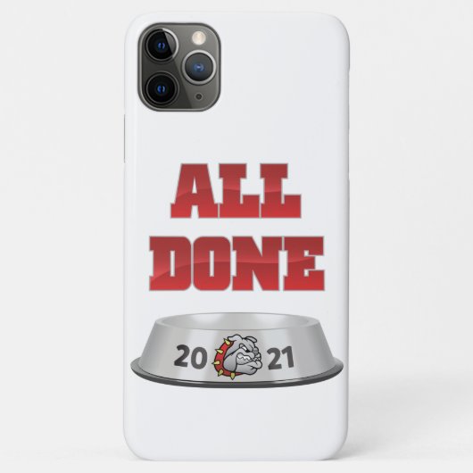 Mason Bulldogs #7 Case-Mate iPhone Hülle (Rückseite)
