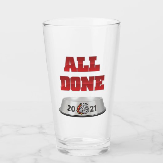 Mason Bulldogs #7 Glas (Vorderseite)