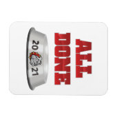 Mason Bulldogs #7 Magnet (Horizontal)